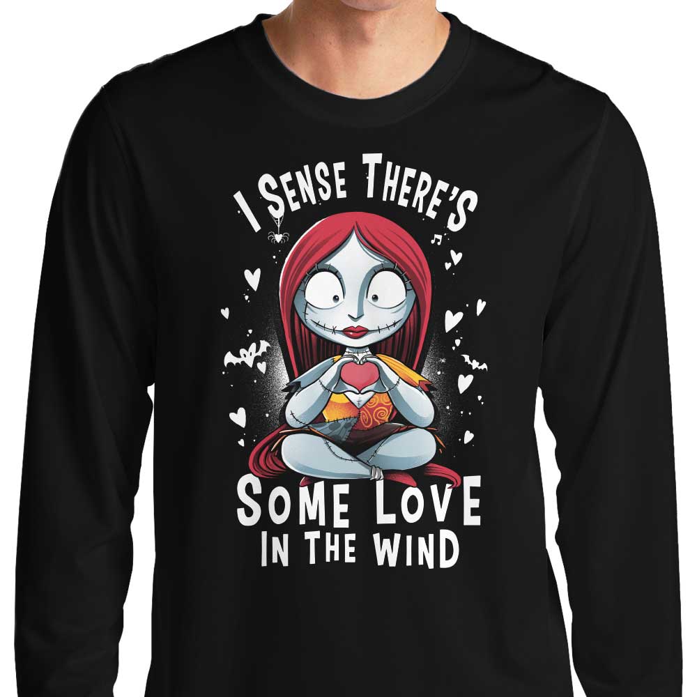 Alemaglia's Some Love in the Wind Long Sleeve Crewneck T - Shirt for Comfort and Style