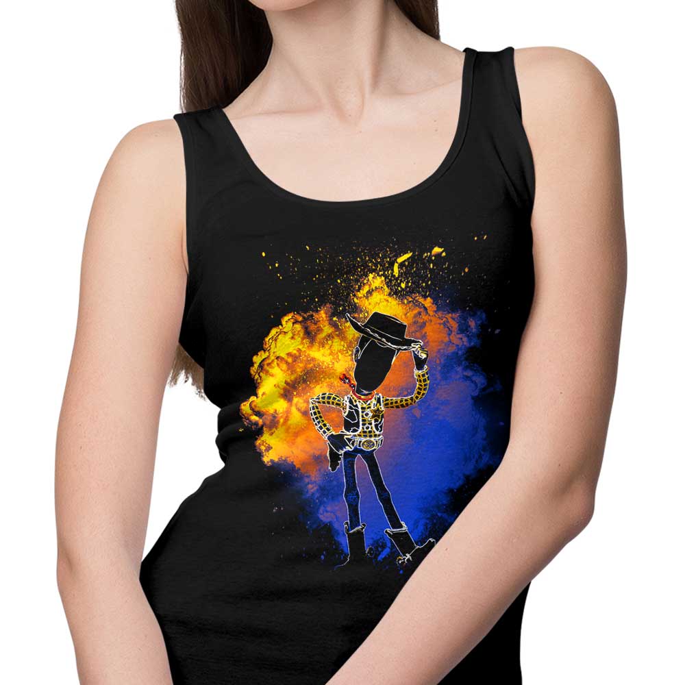 Donnie Illustrations' Comfortable Soul of the Sheriff Tank Tops