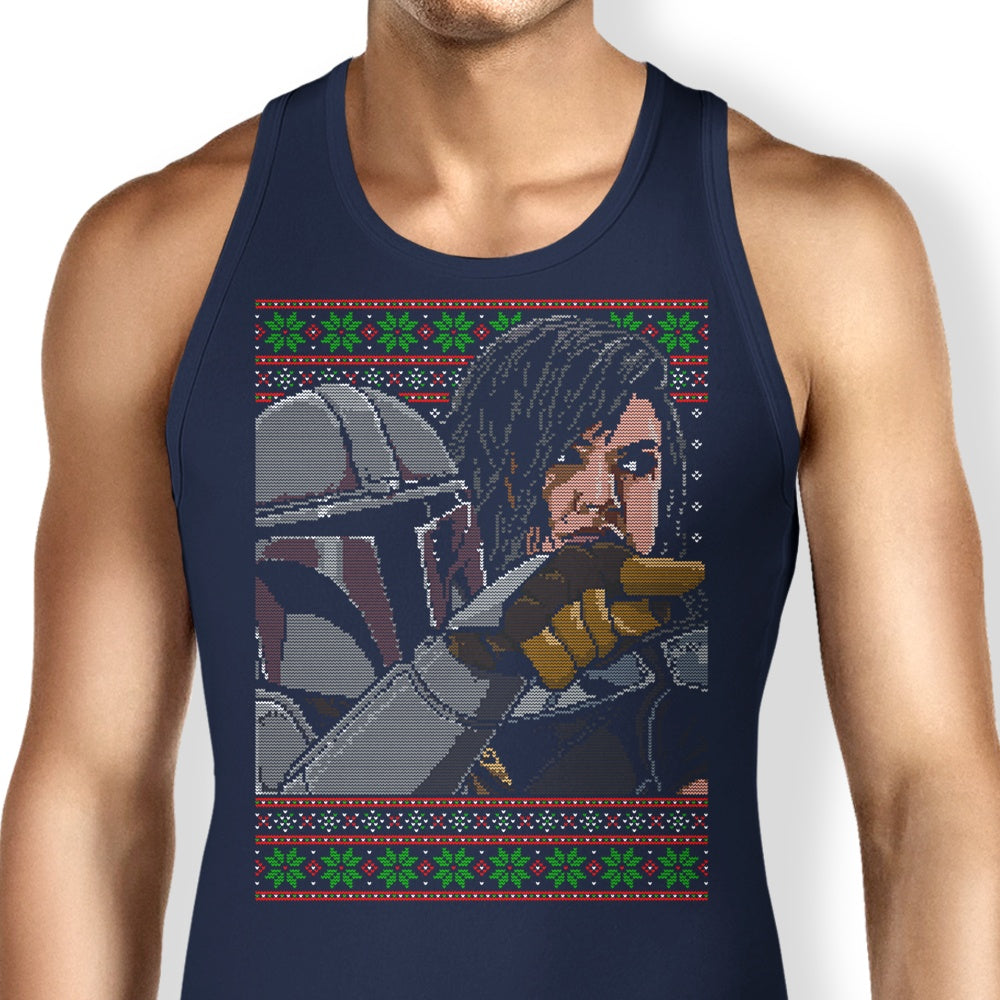 Mando Yelling Style Unisex and Women's Tank Top Sweater