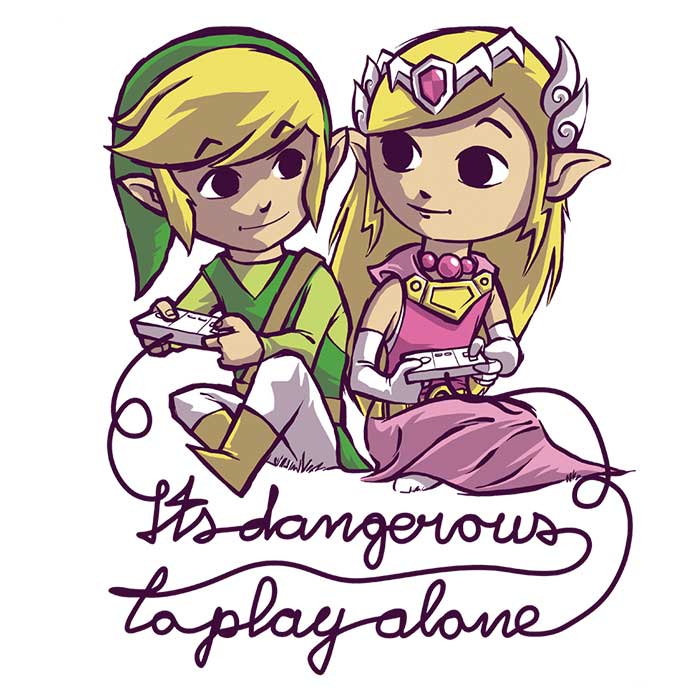 Dangerous to Play Alone Themed Men's and Women's Comfortable Tank Tops