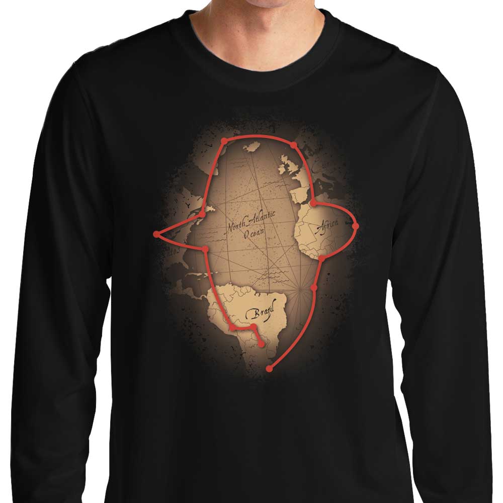 Olipop's 'World's Greatest Archaeologist' Long Sleeve Crewneck T - Shirt in S - 4XL