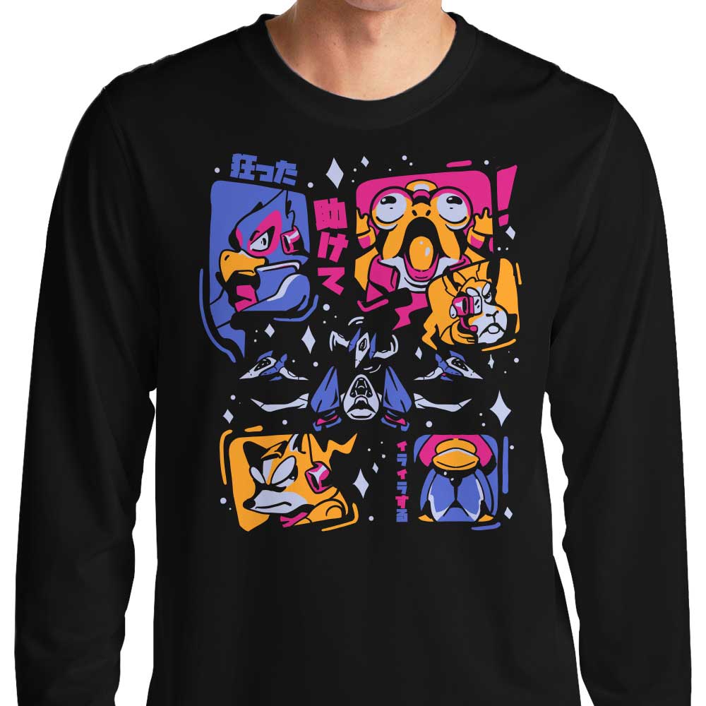 Sketchdemao's Annoyed Squad Long Sleeve Comfortable T - Shirt