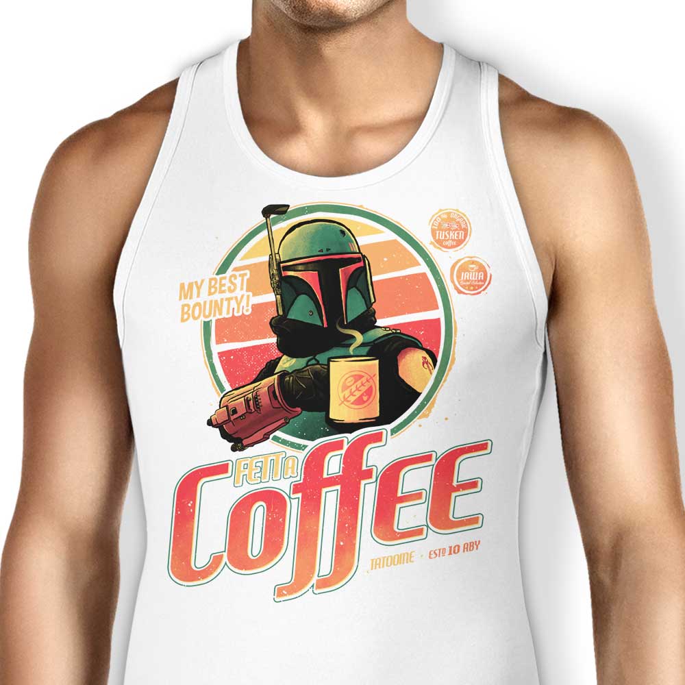 Comfortable Fett A Coffee Brand Unisex and Women's Tank Tops