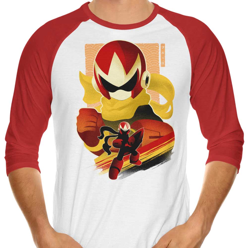 Hypertwenty's Break Man Three - Quarter Sleeve Raglan Style T - Shirt