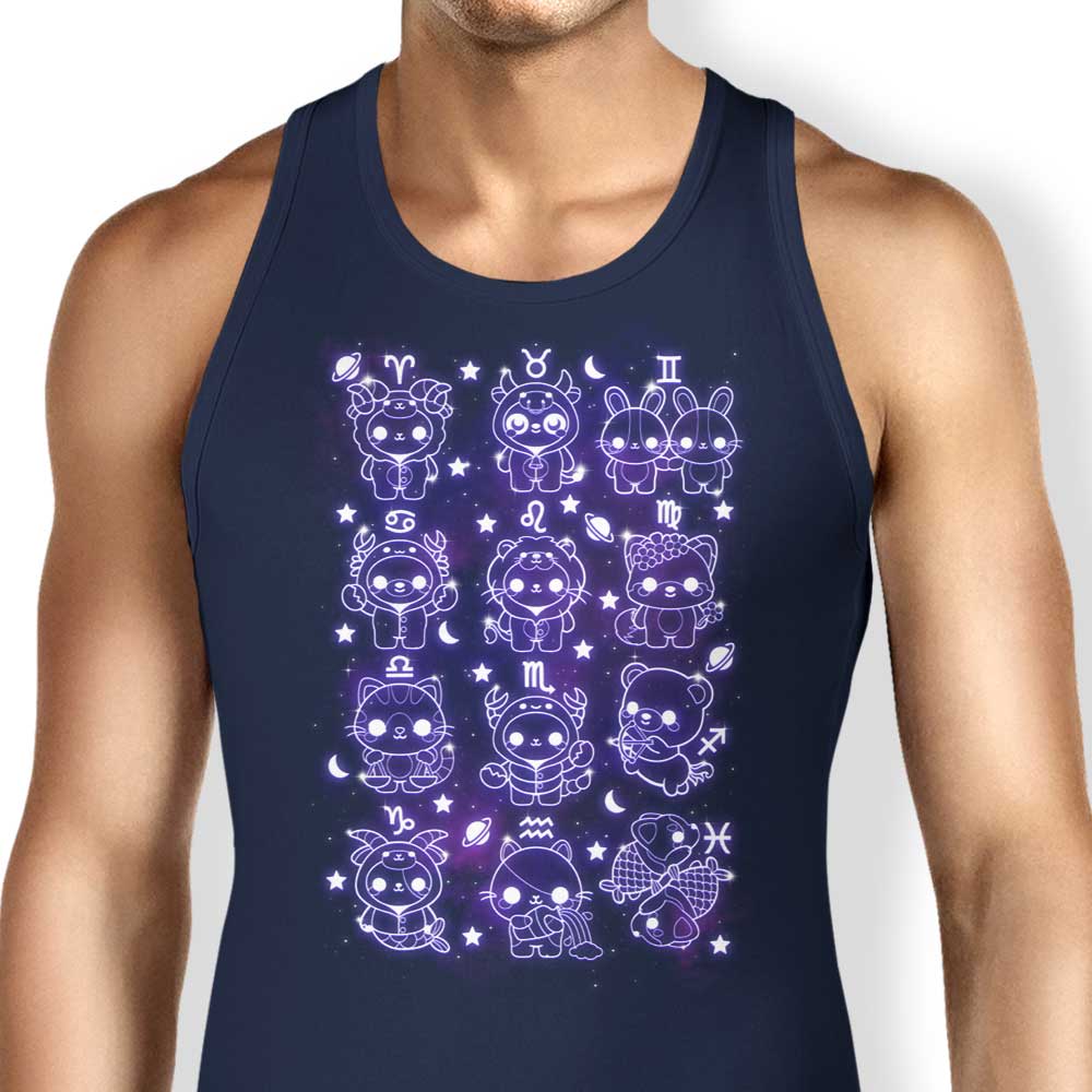 Adorable Zodiac-themed Unisex and Women's Tank Tops