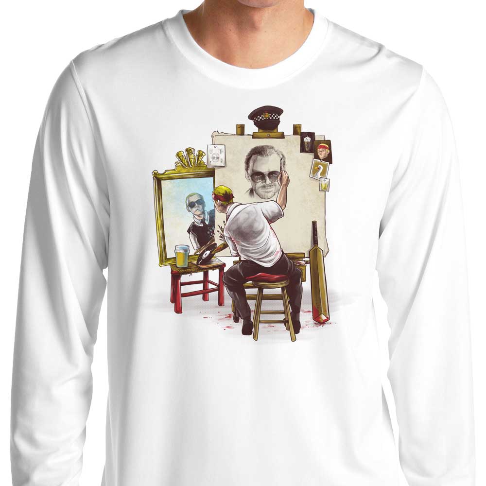 Long Sleeve 'Triple Cornetto Portrait' Stylish T - Shirt