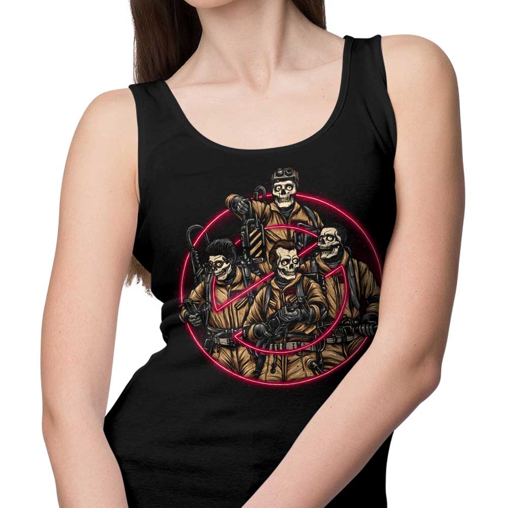 Glitchygorilla's Busted Ghouls Comfortable Men's/Unisex and Women's Tank Tops