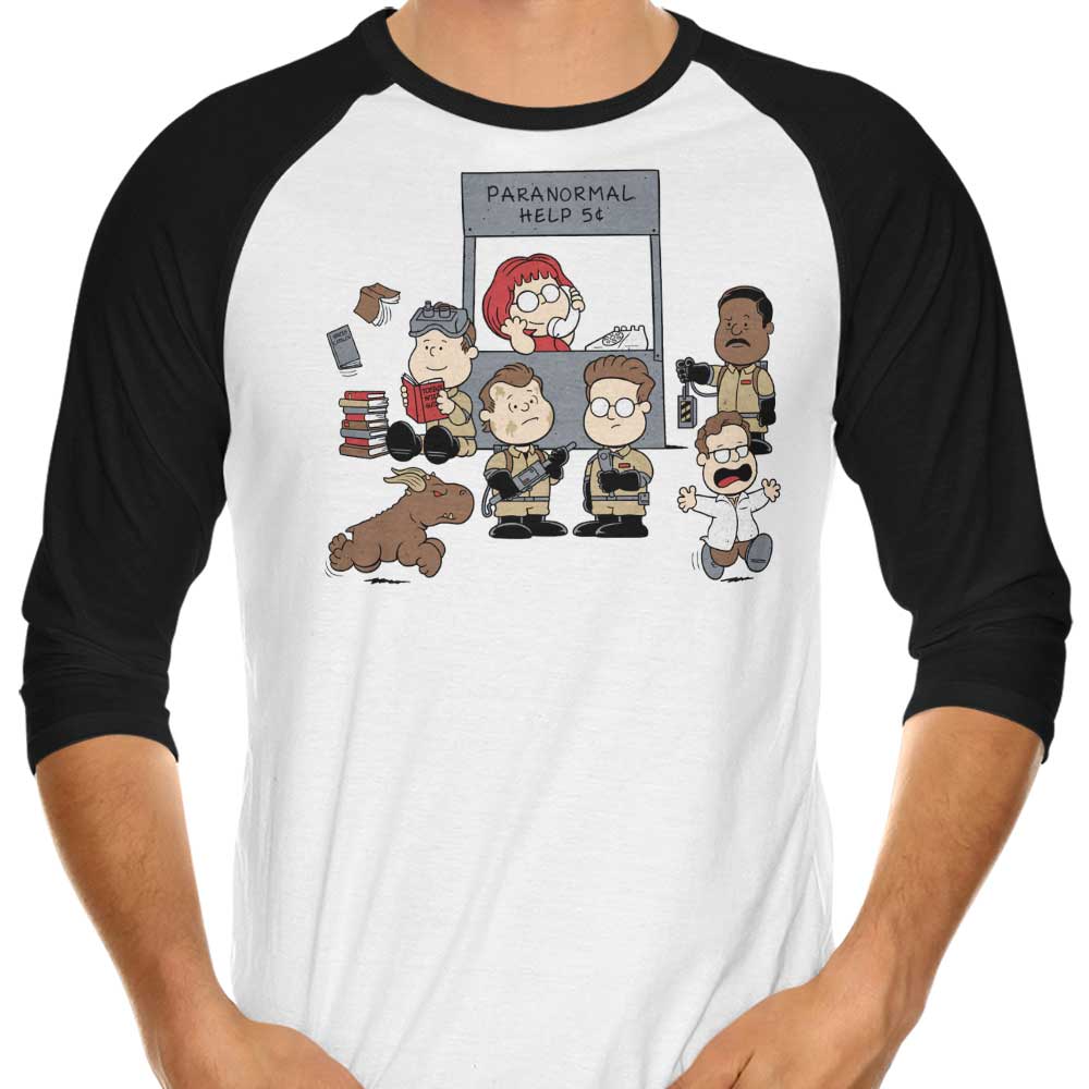 Adho1982's 3/4 Sleeve Raglan 'The Busters Are In' T-Shirt