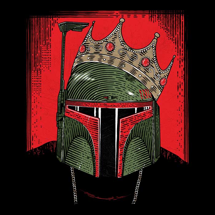 Eye - catching Notorious BOBA 3/4 Sleeve Raglan Style T - Shirt