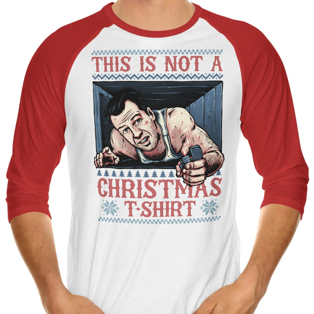 Momma Gorilla's 3/4 Sleeve Raglan T-Shirt: Not Just for Christmas