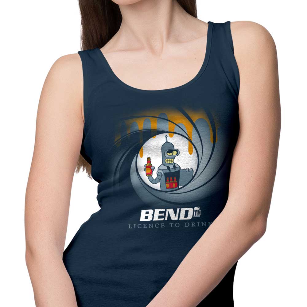 Licensed to Drink Men's and Women's Unisex Stylish Tank Top