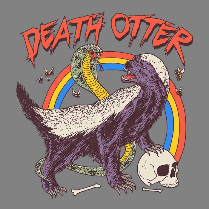 Death Otter Stylish Unisex and Women's Tank Tops