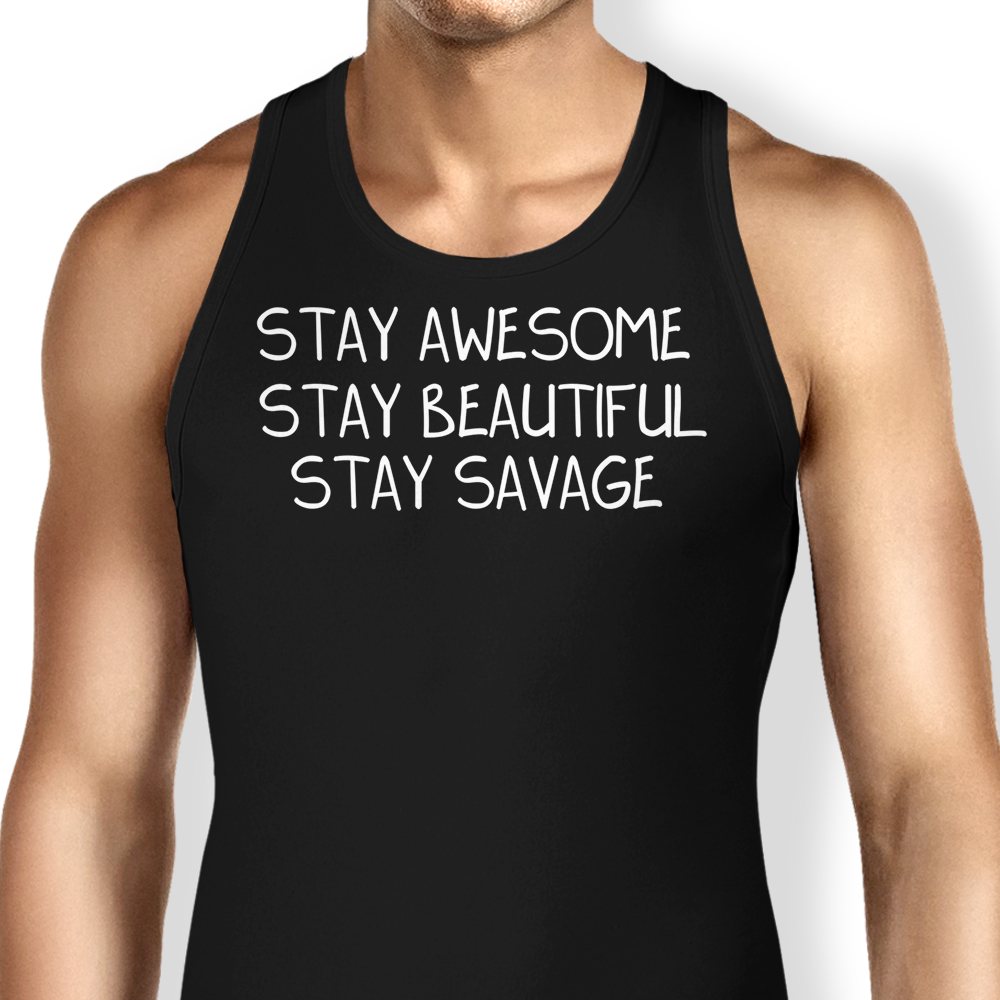 MissClick's Comfortable Stay Savage (Alt) Tank Tops for Men and Women