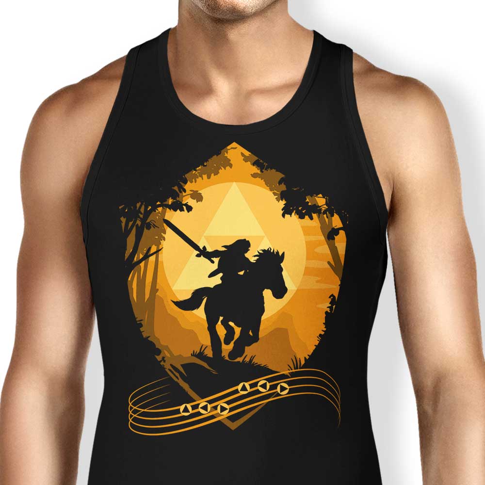 Epona's Song Men's and Women's Unisex Stylish Tank Top