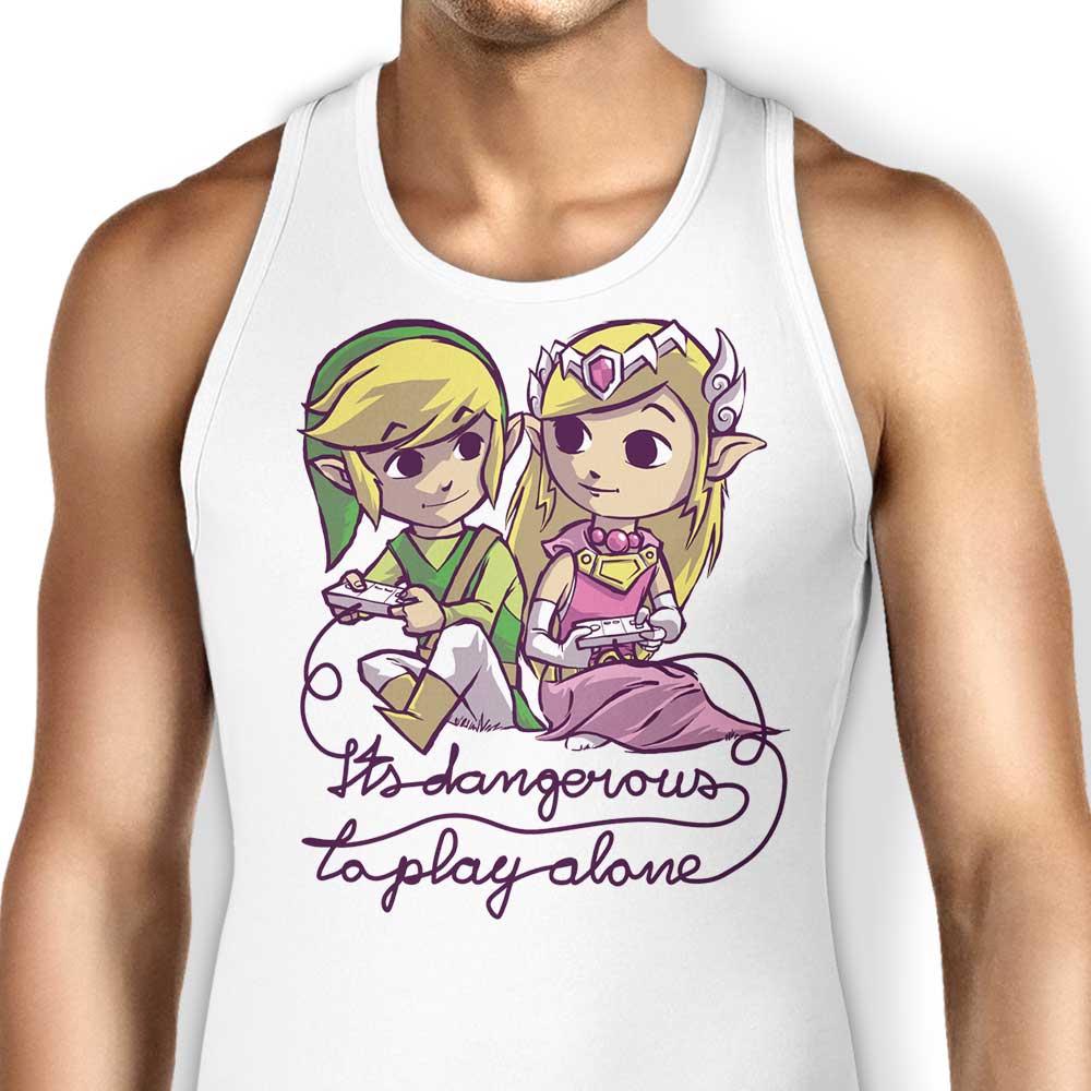 Dangerous to Play Alone Themed Men's and Women's Comfortable Tank Tops