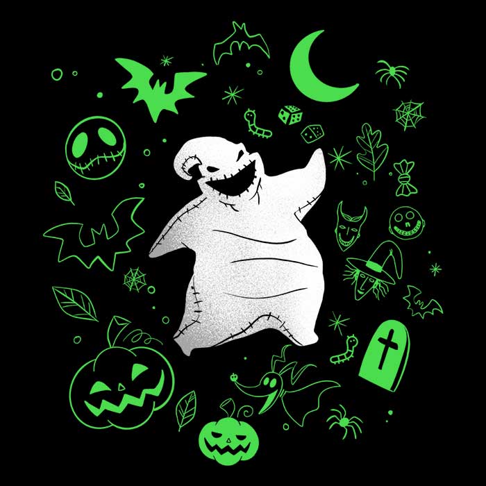 Boogie Man Doodle Stylish Long Sleeve Crewneck T-Shirt for All Sizes