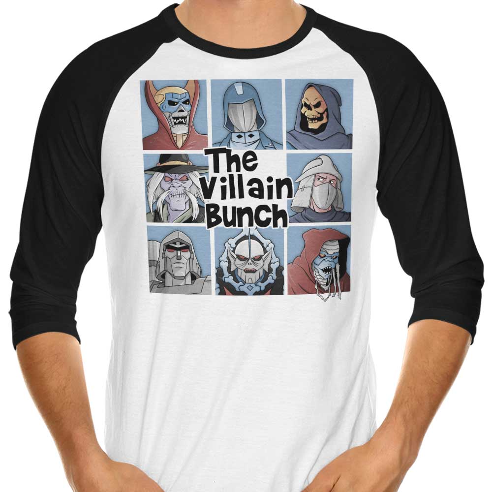 The Villain Bunch Stylish 3/4 Sleeve Raglan Casual T-Shirt