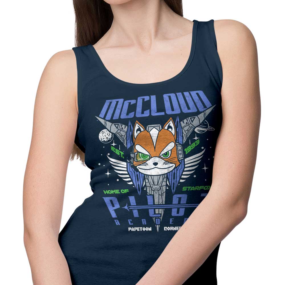 Arinesart's McCloud Pilot Academy Men's and Women's Comfortable Unisex Tank Tops