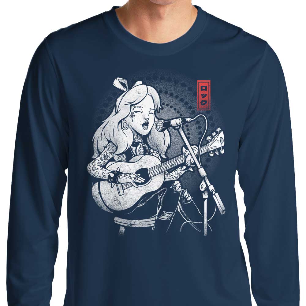 Long Sleeve Wonderland Song Inspired T-Shirt for Fashion Lovers