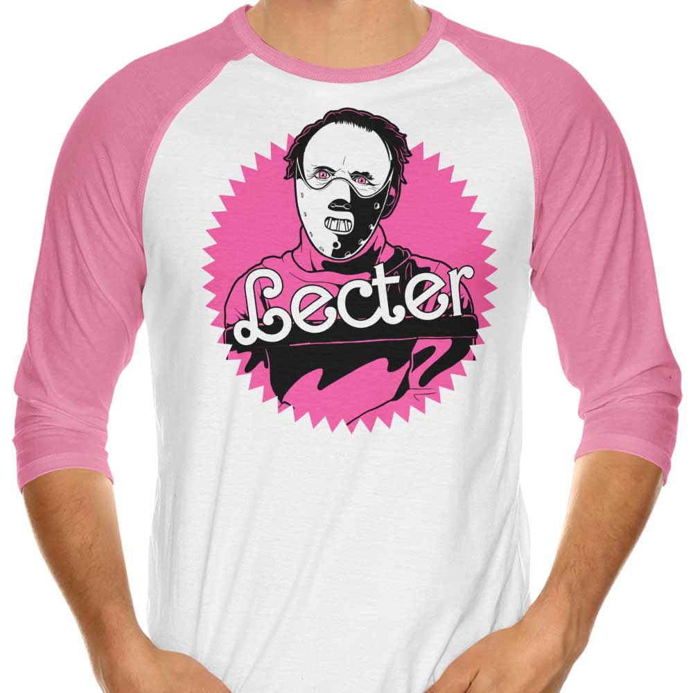 Stylish 3/4 Sleeve Raglan T-Shirt by Malibu Cannibal