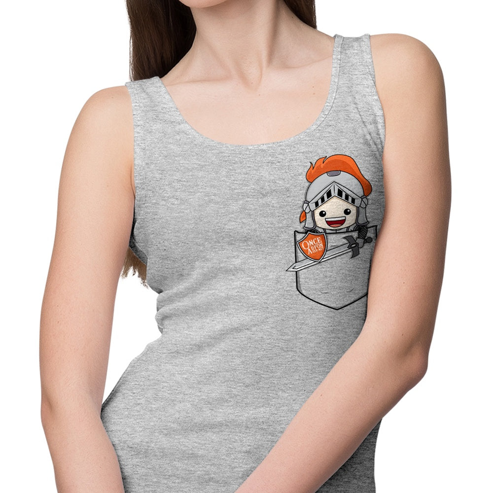 Donnie Illustrations Pocket Teerion Men's and Women's Comfortable Unisex Tank Top