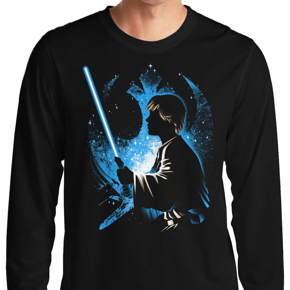 Alemaglia's Force - Inspired Long - Sleeve Crewneck T - Shirt in S - 4XL Sizes