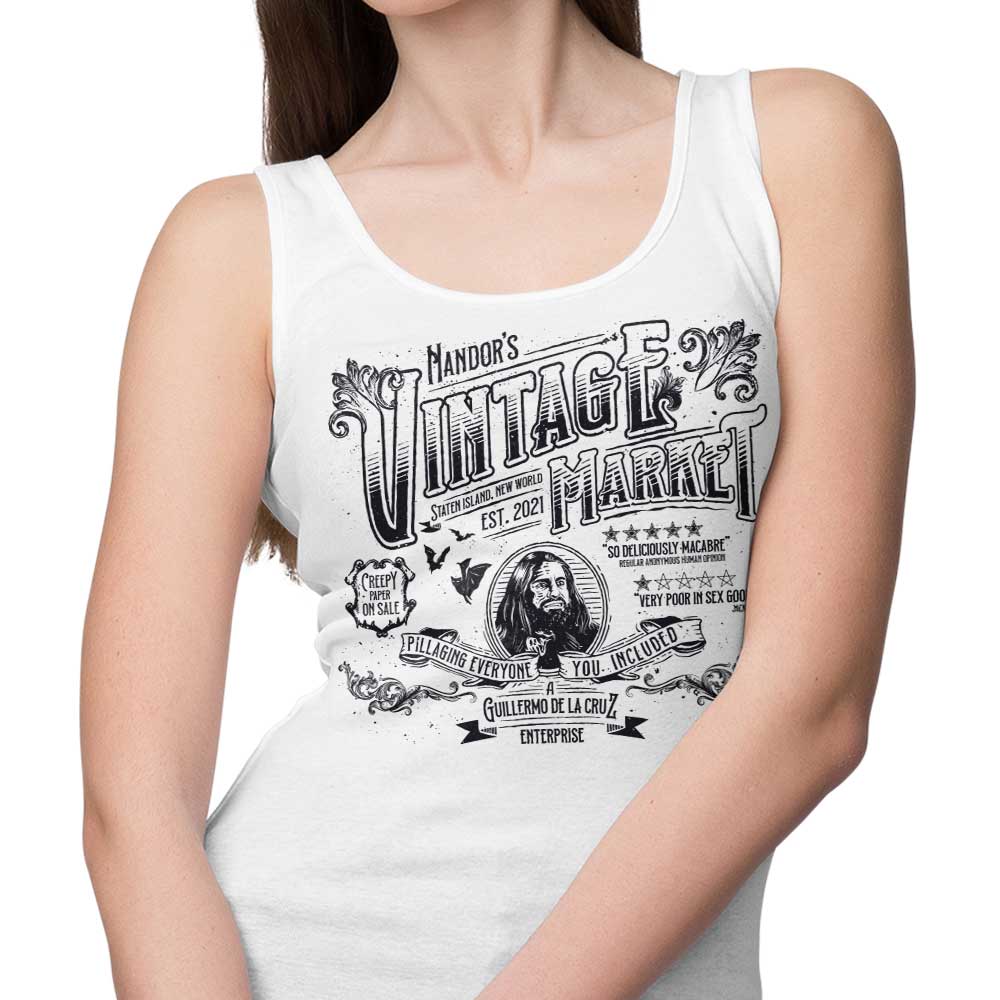 Vintage Style Tank Tops from Nandor's Vintage Market by Teesgeex