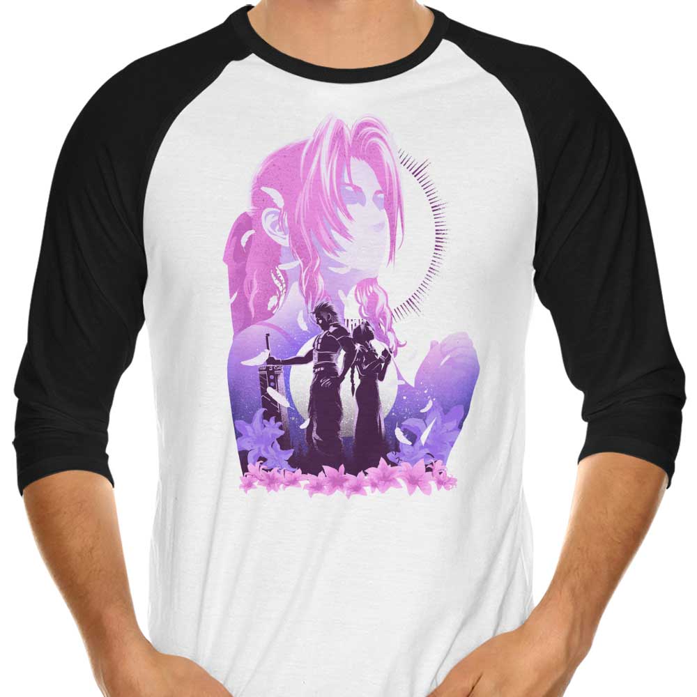 Hypertwenty's Charming 3/4 Sleeve Raglan T-Shirt: Glad I Met You