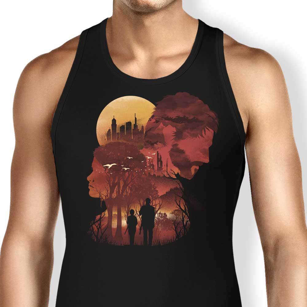 Last Silhouette Men's and Women's Unisex Comfortable Tank Top