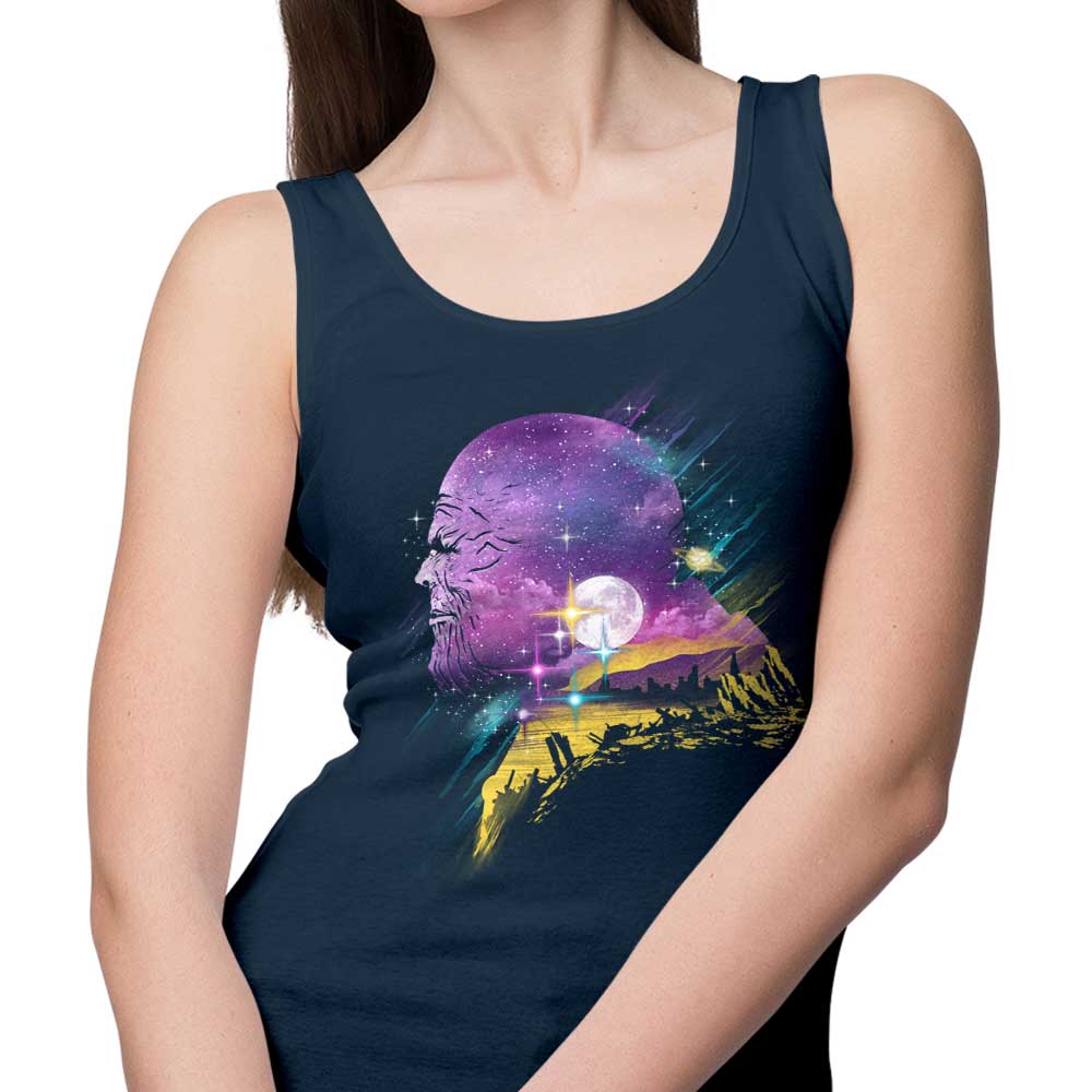 Galactic Titan Men's and Women's Unisex Fashionable Tank Top