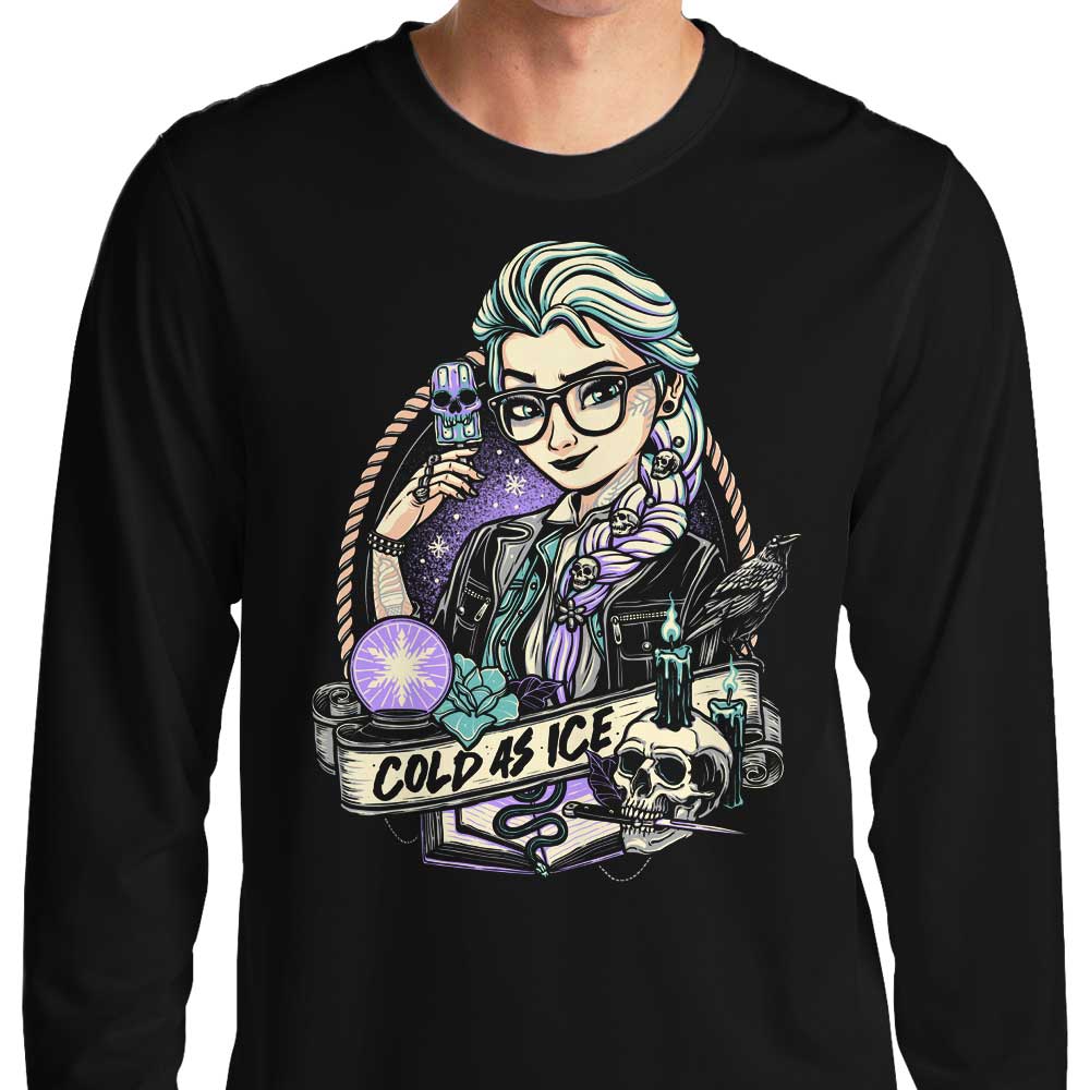 Momma Gorilla's Chilly Long Sleeve Crewneck T-Shirt in S - 4XL