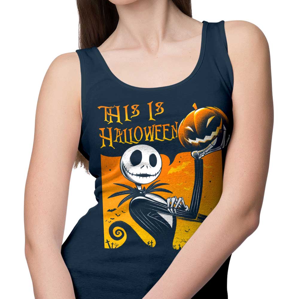 Halloween-themed Unisex and Women's Tank Tops