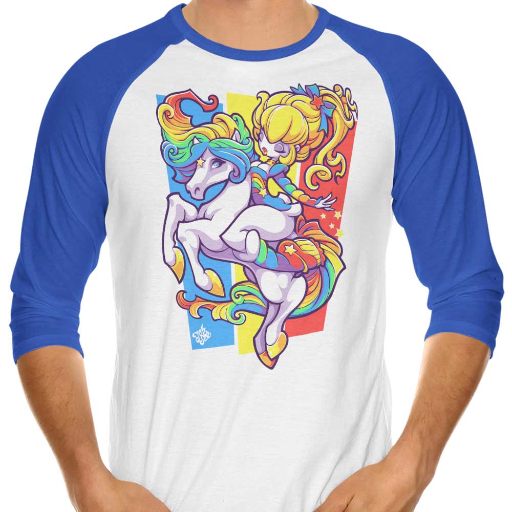 Starbrite Three - Quarter Sleeve Raglan Style Men's T - Shirt