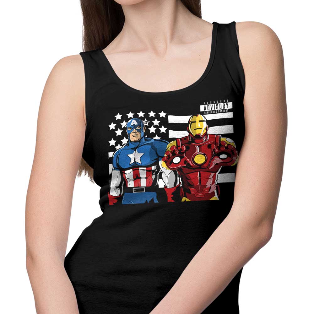 Aaron Morales Designs Civil War Junction Comfortable Tank Tops for Men and Women