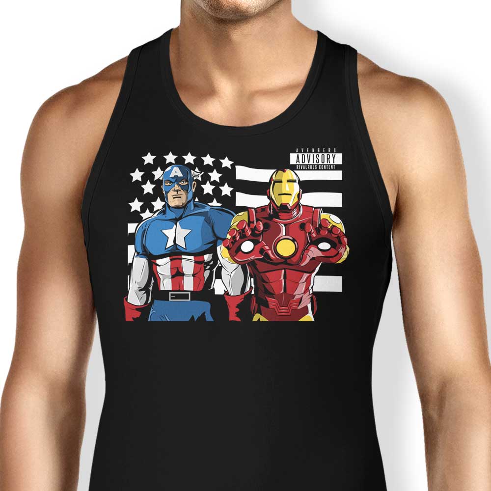 Aaron Morales Designs Civil War Junction Comfortable Tank Tops for Men and Women