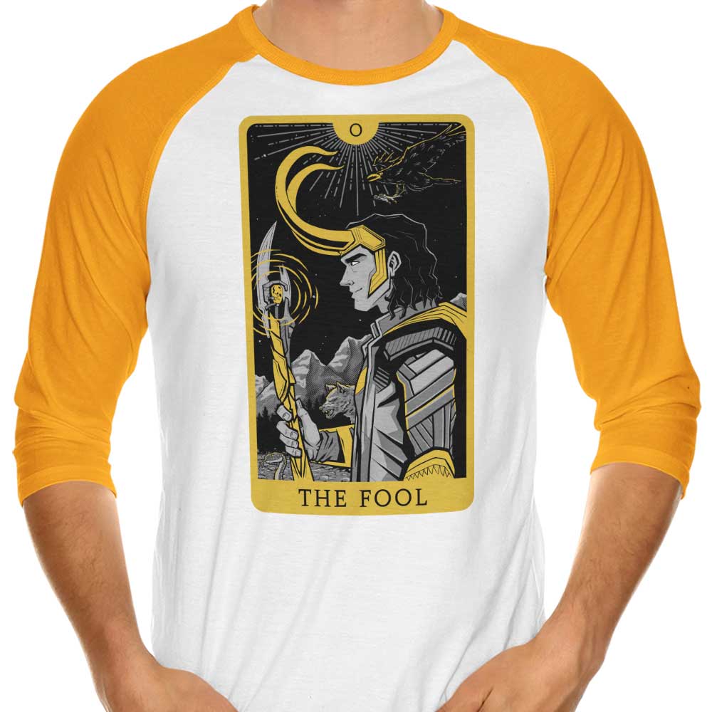 Danielmorris1993's Tarot - The Fool 3/4 Sleeve Raglan T-Shirt