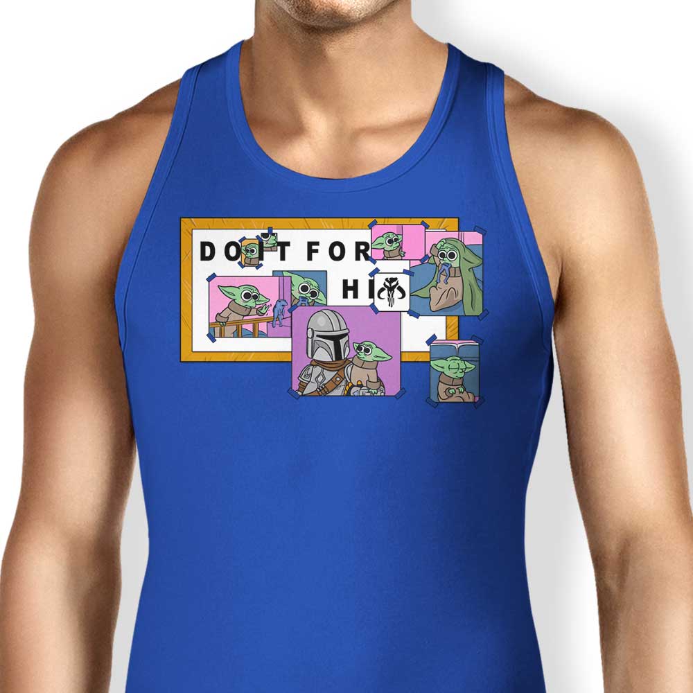 MarianoSan's 'Do It For Him' Stylish Men's and Unisex Tank Top