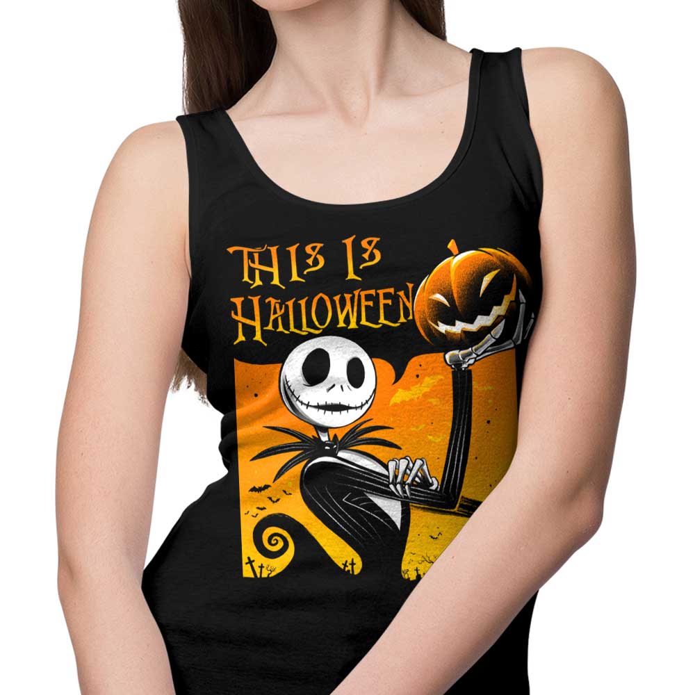 Halloween-themed Unisex and Women's Tank Tops