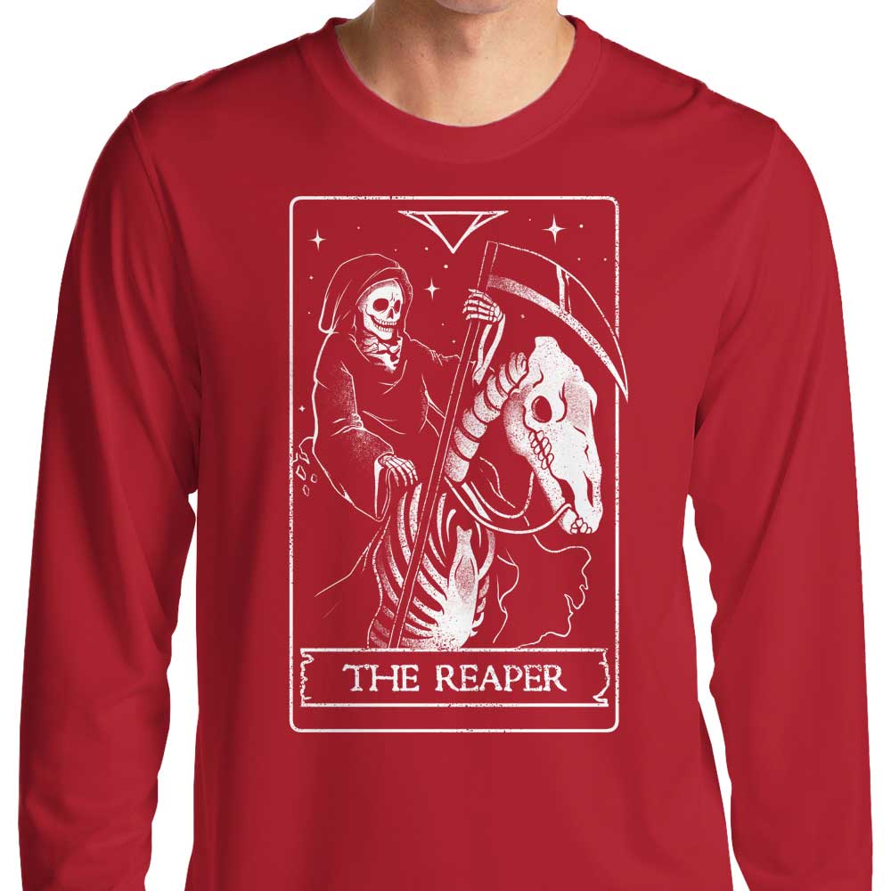 Edu.Ely's The Reaper - Comfortable Long Sleeve Crewneck T - Shirt