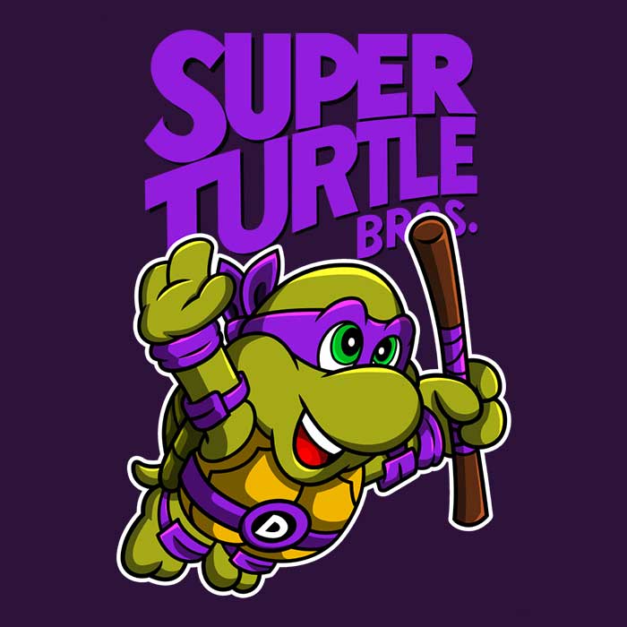 Punksthetic Super Donnie Bros Long - Sleeve Comfortable T - Shirt