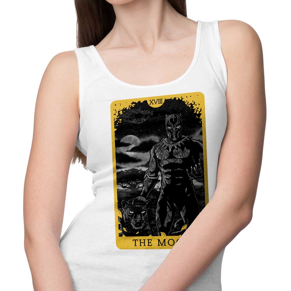 Tarot The Moon-themed Unisex and Women's Tank Tops for Fashionable Wear