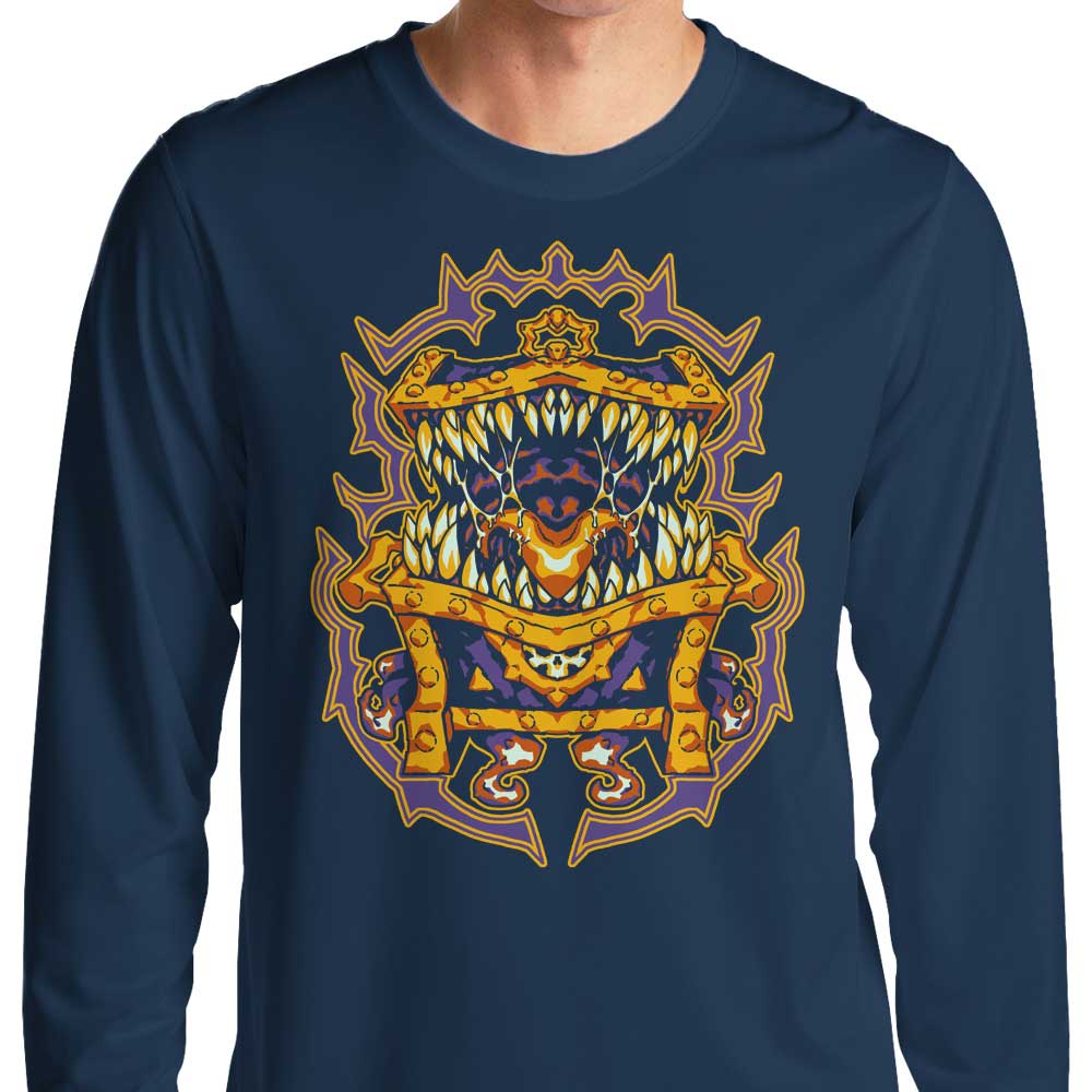 Long Sleeve Devoured Roll Graphic T-Shirt for Men and Women