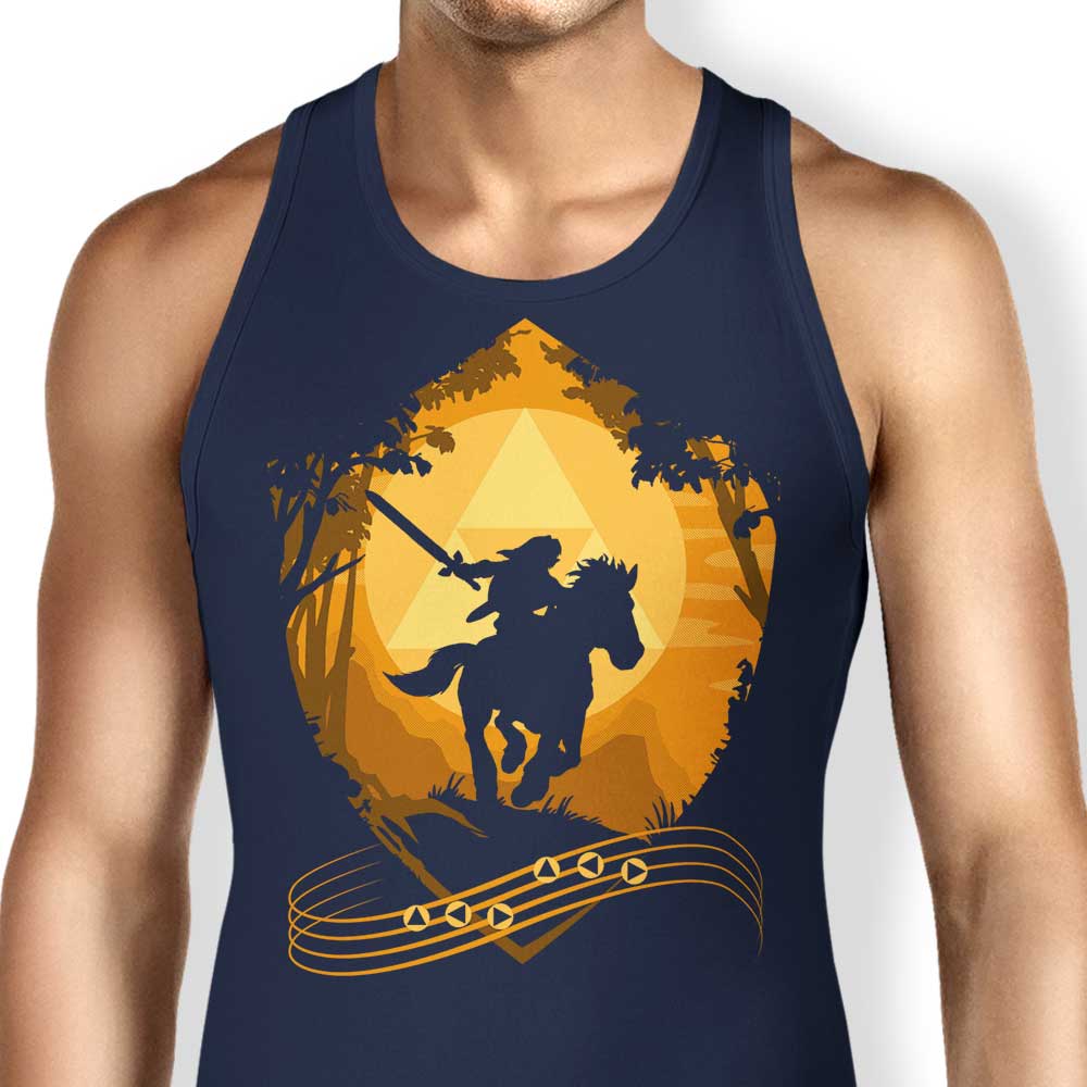 Epona's Song Men's and Women's Unisex Stylish Tank Top