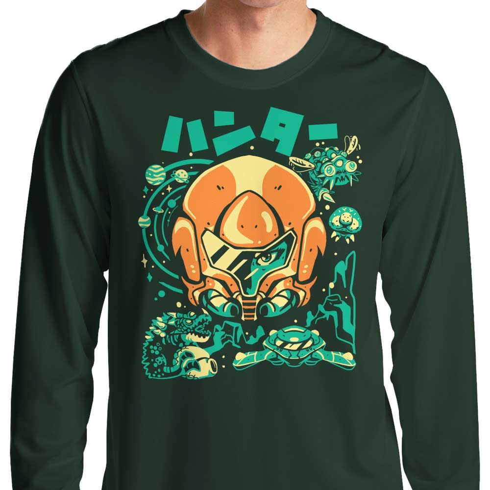 Universe Protector Long Sleeve Crewneck T - Shirt for All Sizes