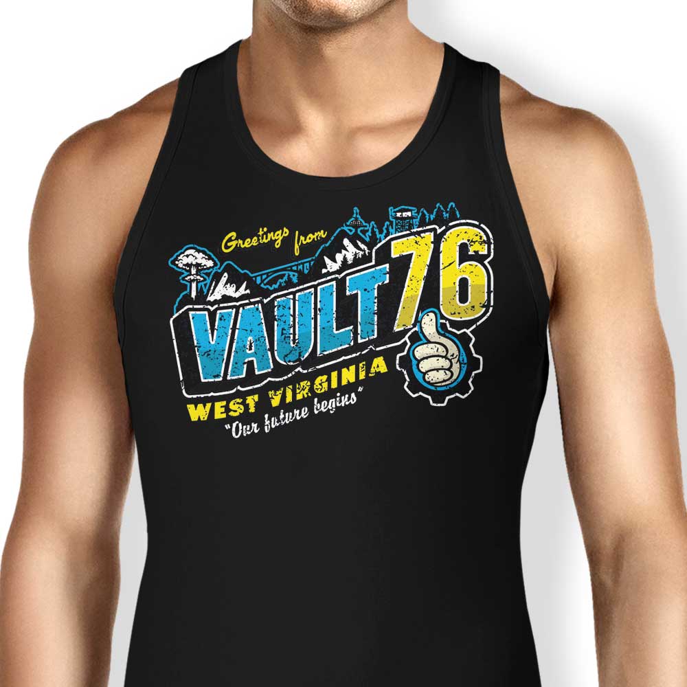 Comfy West Virginia Greetings Tank Tops for Men and Women