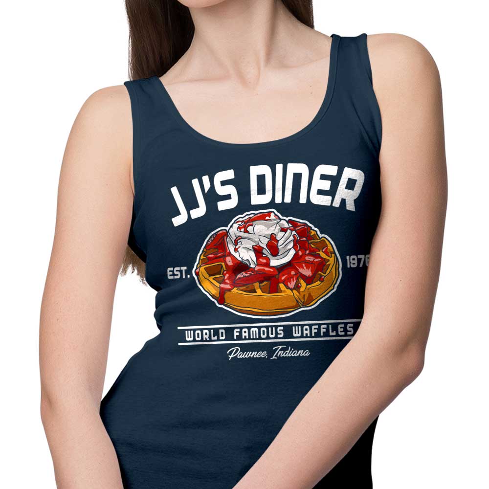 CoD Designs' Renowned JJ's Famous Waffles Men's and Women's Unisex Tank Tops