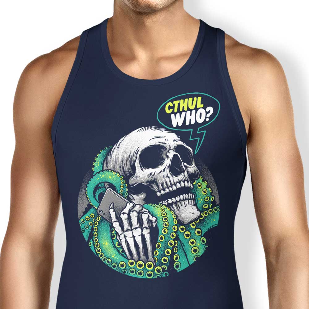 Glitchygorilla's Cthul-Who Men's and Women's Comfortable Tank Tops