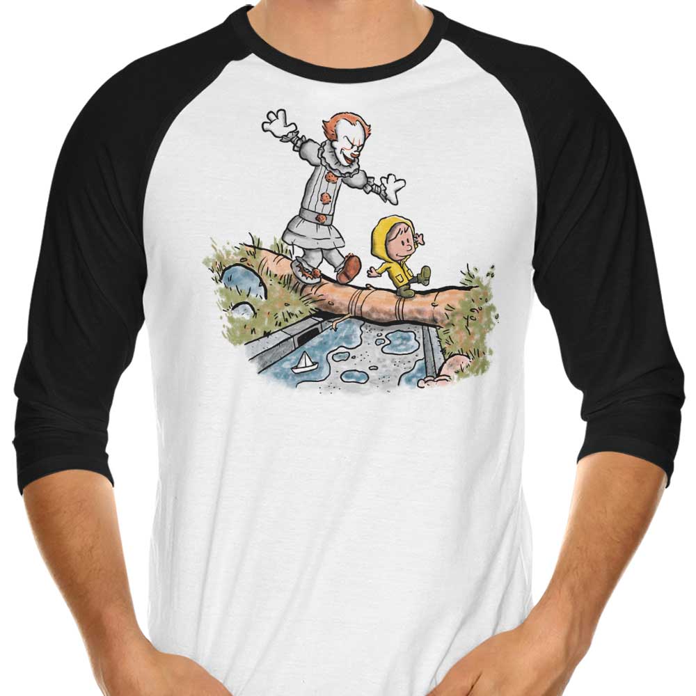 3/4 Sleeve Raglan T-Shirt Featuring 'Can I Have My Boat' Design