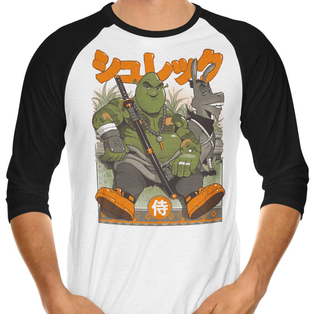 Bruno Mota's Samurai Shurekku 3/4 Sleeve Raglan Stylish T-Shirt