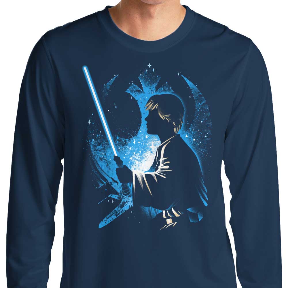 Alemaglia's Force - Inspired Long - Sleeve Crewneck T - Shirt in S - 4XL Sizes